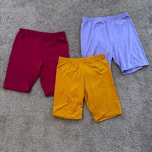 Women’s Biker Shorts Lot Size Large